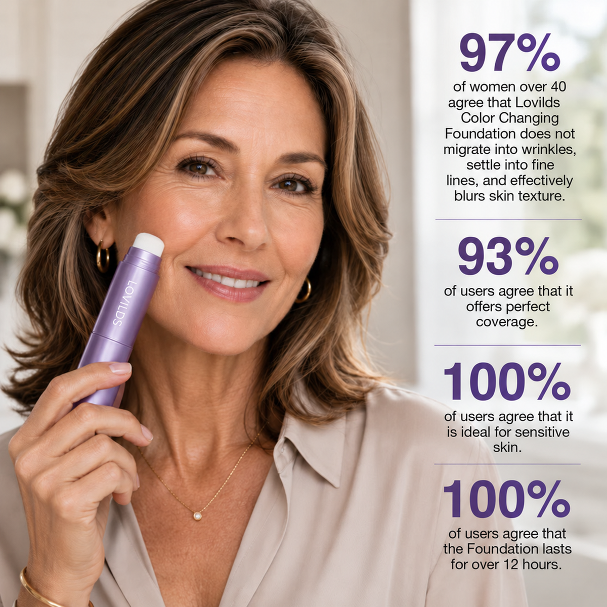 2-in-1 Color Changing Foundation Stick – The stick that makes mature skin glow again-1